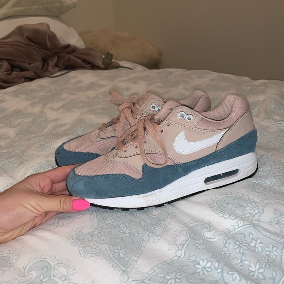 Nike air max 90s Blue and mauve pink - Picture 6 of 8